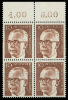 BERLIN DS HEINEMANN Nr 361 Postfrisch VIERERBLOCK ORA X8F9356 - Unused Stamps
