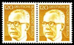 BERLIN DS HEINEMANN Nr 395 Postfrisch WAAGR PAAR S9498AA - Unused Stamps