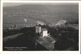 11777280 Brugg AG Fliegeraufnahme Mit Schloss Habsburg Brugg AG - Autres & Non Classés