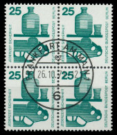 BERLIN DS UNFALLV Nr 405 Zentrisch Gestempelt VIERERBLOCK X8F93F6 - Used Stamps