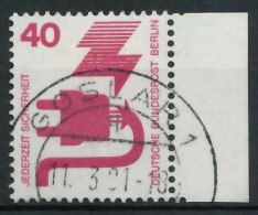 BERLIN DS UNFALLV Nr 407 Gestempelt SRA X8F9442 - Used Stamps