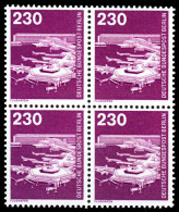 BERLIN DS INDUSTRIE U. TECHNIK Nr 586 Postfrisch VIERER S9528E6 - Unused Stamps