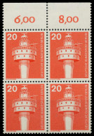 BERLIN DS INDUSTRIE U. TECHNIK Nr 496 Postfrisch VIERER X8F94F2 - Unused Stamps