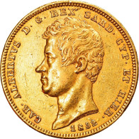 Monnaie, États Italiens, SARDINIA, Carlo Alberto, 100 Lire, 1832, Genoa, TTB - Italian Piedmont-Sardinia-Savoie