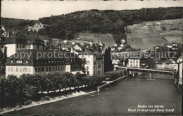 11777240 Baden AG Hotel Freihof Und Hotel Schiff An Der Limmat Baden - Other & Unclassified