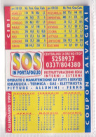 Calendarietto - Sos - In Portafoglio - Anno 1997 - Kleinformat : 1991-00