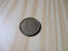 France - 20 Francs Guiraud 1953.N°847. - 20 Francs