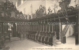 11777198 Wettingen AG Kloster Chorstuehle 17 Jhdt Wettingen - Andere & Zonder Classificatie