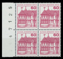 BERLIN DS BURGEN U. SCHLÖSSER Nr 611A Postfrisch VIERER X8F9682 - Unused Stamps