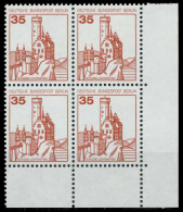 BERLIN DS BURGEN U. SCHLÖSSER Nr 673 Postfrisch VIERERB X8F96F6 - Unused Stamps