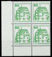 BERLIN DS BURGEN U. SCHLÖSSER Nr 615A Postfrisch VIERER X8F970E - Unused Stamps