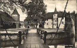 11777180 Hallwil Schloss Hallwil Zugbruecke Hallwil - Andere & Zonder Classificatie