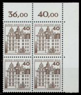 BERLIN DS BURGEN U. SCHLÖSSER Nr 614 Postfrisch VIERERB X8F972E - Unused Stamps