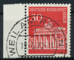 BERLIN DS BRAND. TOR Nr 288 Zentrisch Gestempelt SRA X900EDA - Used Stamps