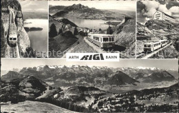 11777072 Arth SZ Panorama Arth Rigi Bahn Details Urner Und Berner Alpen Arth - Andere & Zonder Classificatie