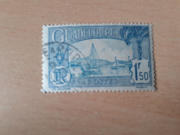 TIMBRE   GUADELOUPE       N  117     COTE  0,50   EUROS  OBLITERE - Gebraucht