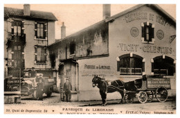 Epinal - Fabrique De Limonades Boileau Et Thomas 30 Quai De Dogneville - Epinal