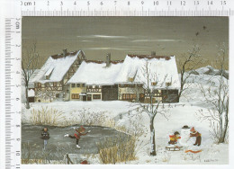 UNICEF - Edith Horn - Switzerland - Winter Landscape - Schilderijen
