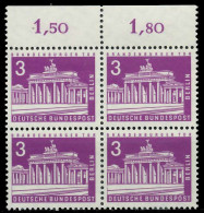 BERLIN DS BAUTEN 2 Nr 231 Postfrisch VIERERBLOCK ORA X90ED0A - Neufs