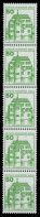 BERLIN DS BURGEN U. SCHLÖSSER Nr 615AR Postfrisch 5ER S X90F152 - Unused Stamps