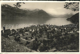 11776748 Gersau Vierwaldstaettersee Mit Pilatus Gersau - Sonstige & Ohne Zuordnung