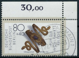 BERLIN 1987 Nr 792 Gestempelt ECKE-ORE X915256 - Used Stamps