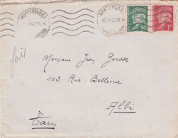 1942--lettre De MONTAUBAN-82 à ALBI-81 ,type Pétain, Cachet Mécanique Muet Du 19-1-42- - 1921-1960: Modern Period