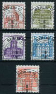 BERLIN DS BURGEN U. SCHLÖSSER Nr 673-677 ESST Z X91D406 - Used Stamps
