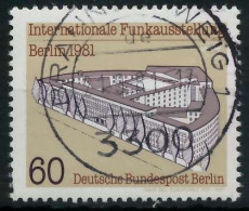 BERLIN 1981 Nr 649 Zentrisch Gestempelt X91D4AA - Gebruikt