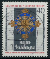 BERLIN 1981 Nr 648 Zentrisch Gestempelt X91D4DE - Oblitérés