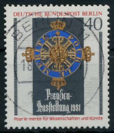 BERLIN 1981 Nr 648 Zentrisch Gestempelt X91D4EA - Usati