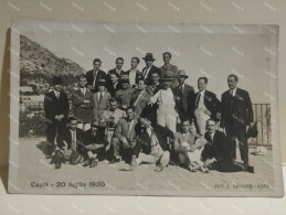 Italia Foto Calcano - Cava De Tirreni. Persone CAPRI 20 Luglio 1930 - Otros & Sin Clasificación