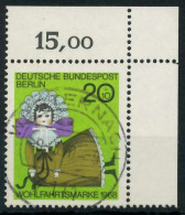 BERLIN 1968 Nr 323 Zentrisch Gestempelt ECKE-ORE X91DA02 - Oblitérés