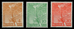 BERLIN 1952 Nr 88-90 Postfrisch X9203CE - Ongebruikt