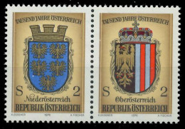 ÖSTERREICH 1976 Nr 1522 30 WZda Postfrisch WAAGR PAAR X255ADA - Nuovi