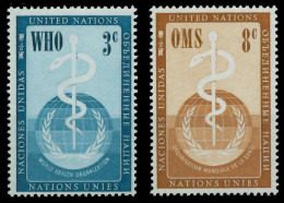 UNO NEW YORK 1956 Nr 49-50 Postfrisch X404E52 - Otros & Sin Clasificación