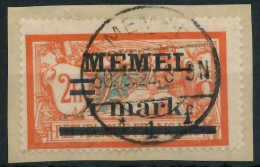 MEMEL 1920 Nr 31 Iy BRIEF X447826 - Memelland 1923