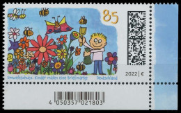 BRD BUND 2022 Nr 3701 Postfrisch ECKE-URE X51F1F6 - Unused Stamps