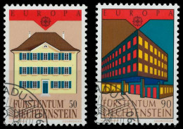 LIECHTENSTEIN 1990 Nr 984-985 Gestempelt X5D2ECE - Usati