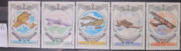 RUSSIA ~ 1976 ~ S.G. NUMBERS 4580 - 4584. ~ 'LOT B' ~ AIRCRAFT. ~ MNH #03584 - Ungebraucht