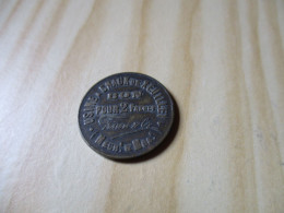 France - Rare " Bon Pour 2 Francs " - Usine à Chaux De Xeuilley (54).N°859. - Noodgeld