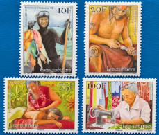 POLYNESIE FRANCAISE -  Les Métiers - Unused Stamps