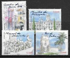 France 2009 N° 4402/4405 Neufs Lisbonne Sous Faciale - Unused Stamps