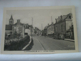 49 8010 CPA - 49 LA DAGUENIERE - ARRIVEE D'ANGERS - ANIMATION. AUTO - Otros & Sin Clasificación