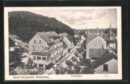 AK Bergzabern / Rheinpfalz, Kurtalstrasse Aus Der Vogelschau  - Bad Bergzabern