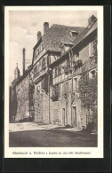 AK Eberbach A. Neckar, Strasse An Der östlichen Stadtmauer  - Eberbach