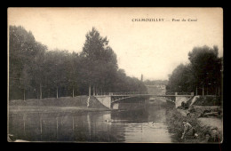 52 - CHAMOUILLEY - PONT DU CANAL - PENICHE - Autres & Non Classés