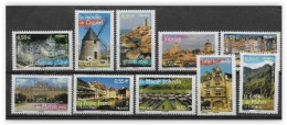 France 2008 N° 4161/4170 Neufs Régions Sous Faciale - Nuevos