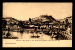 52 - JOINVILLE - VUE DE LA MARNE VERS 1860 - DESSIN DE MAUGENDRE - Joinville