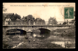 52 - FAYL-BILLOT - CENTRE DE CULTURE D'OSIER ET DE VANNERIE - PONT DU VAN - GENDARMES A CHEVAL  - Fayl-Billot